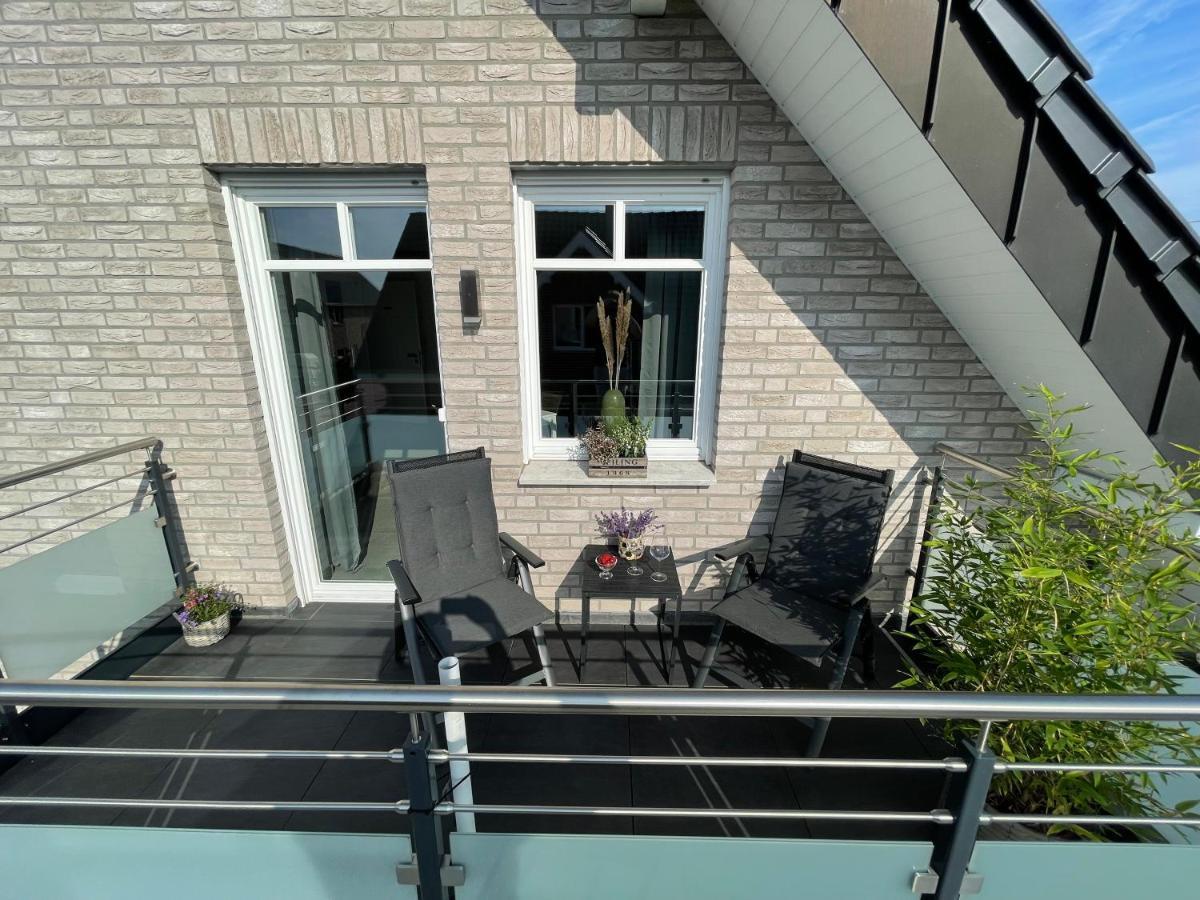 Studio - Apartment Steinmetz Mit Balkon Reken Eksteriør bilde